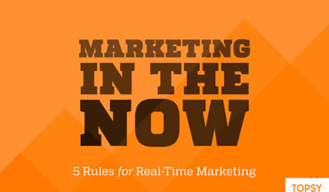 The 5 Rules of Real–Time Marketing