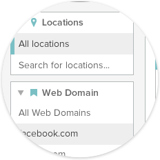 Detail view of filter